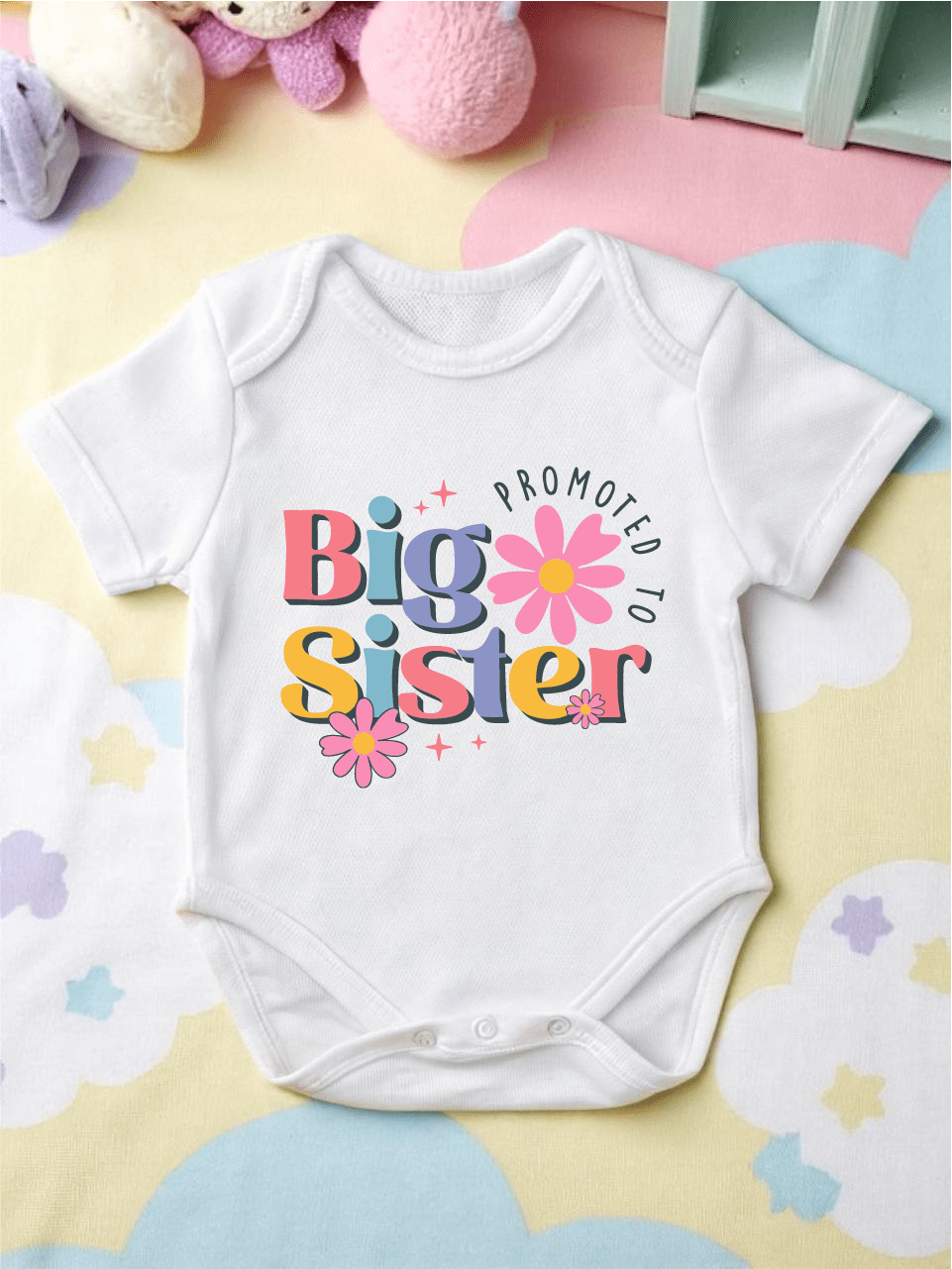 Promoted To Big Sister Toddler Bodysuit