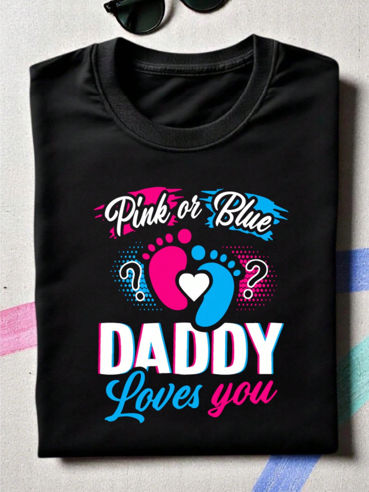 Gender Reveal Family Matching T-Shirt