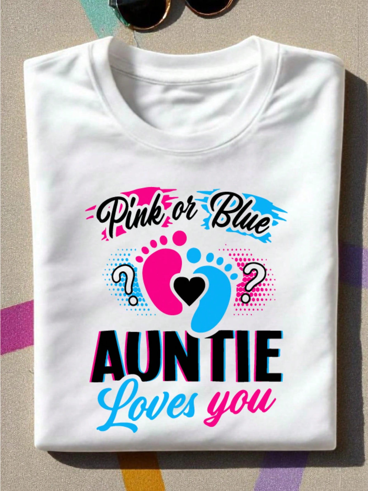 Gender Reveal Family Matching T-Shirt