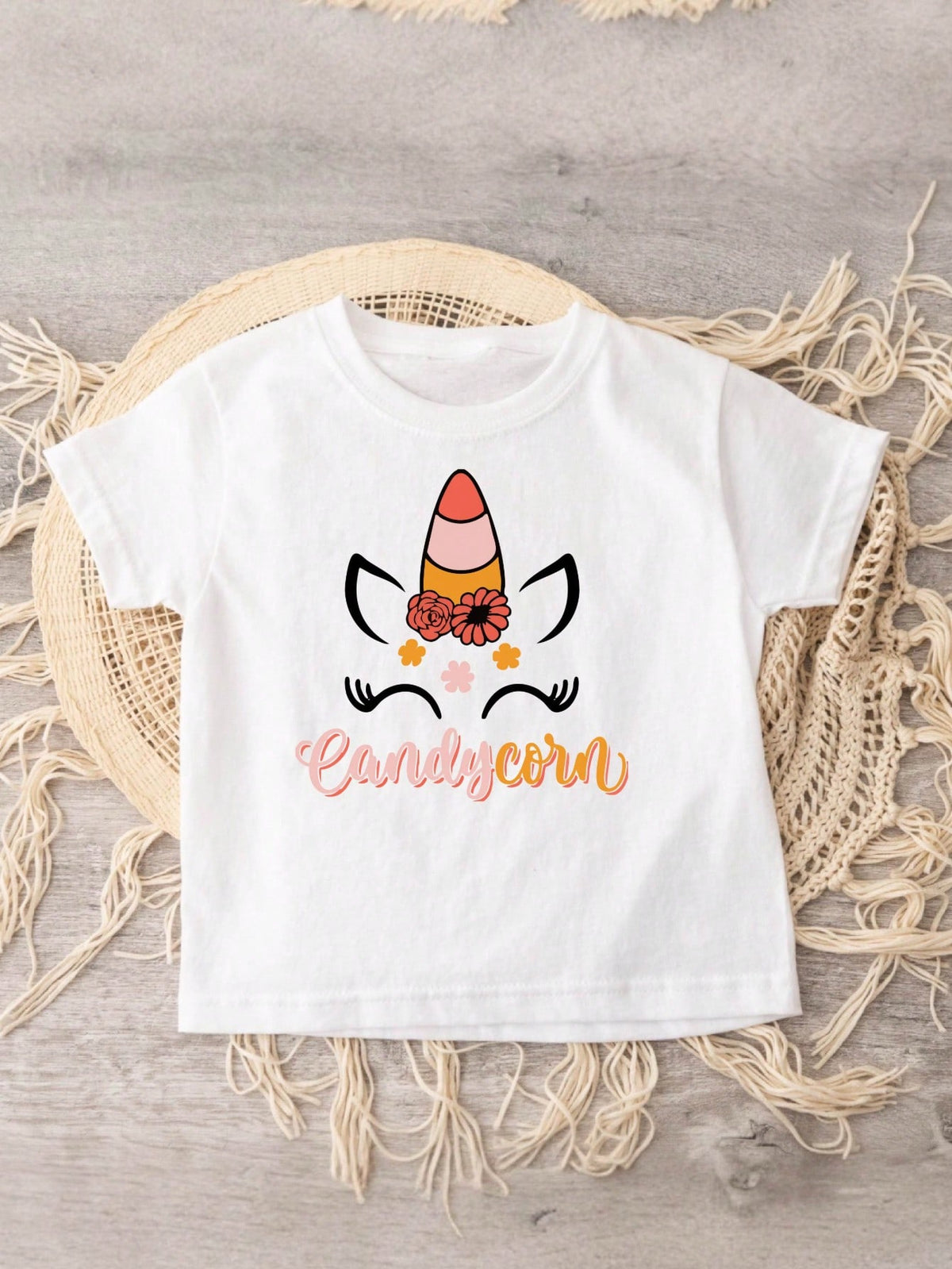 Candy Corn Kids T-Shirt