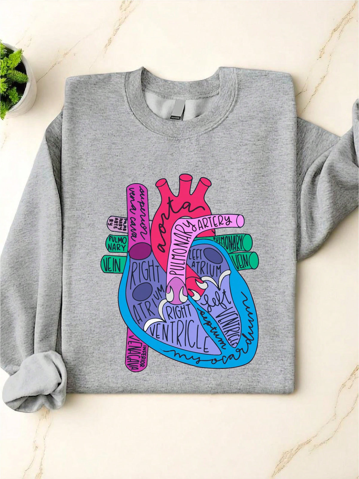 Heart Anatomy Sweatshirt