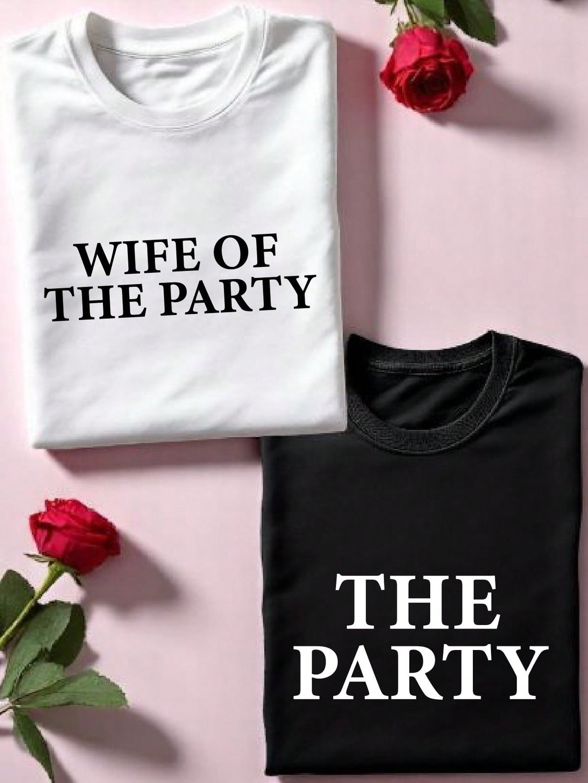 1pc Wife Of The Party T-Shirt