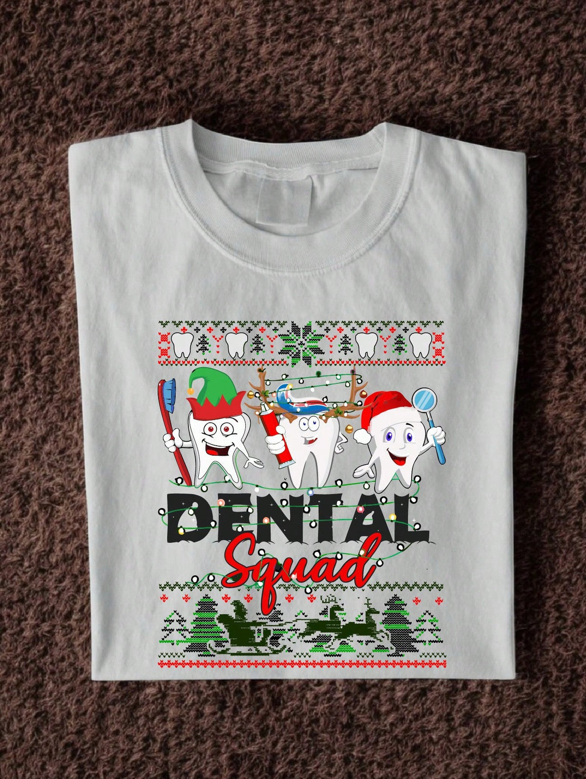 Christmas Dental Crew T-Shirt
