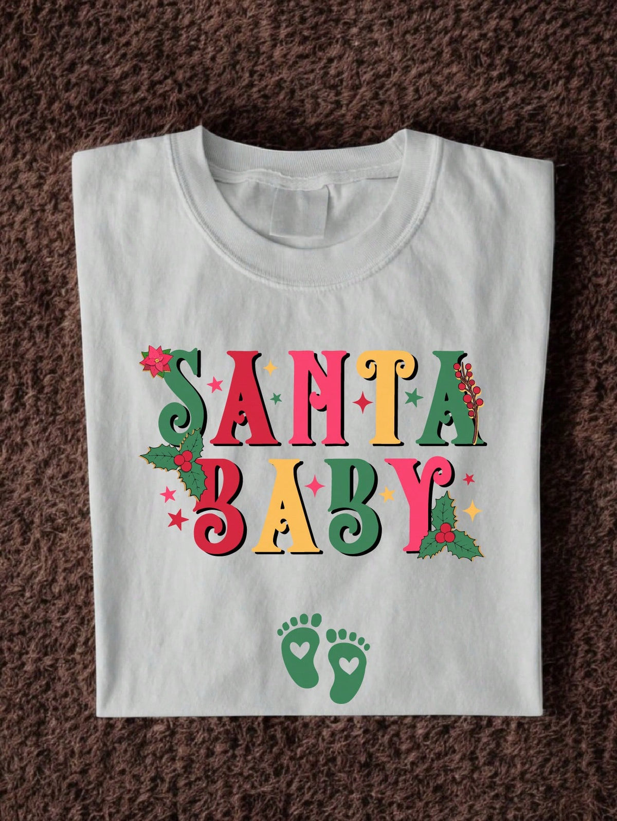 Christmas Pregnancy Announcement T-Shirt