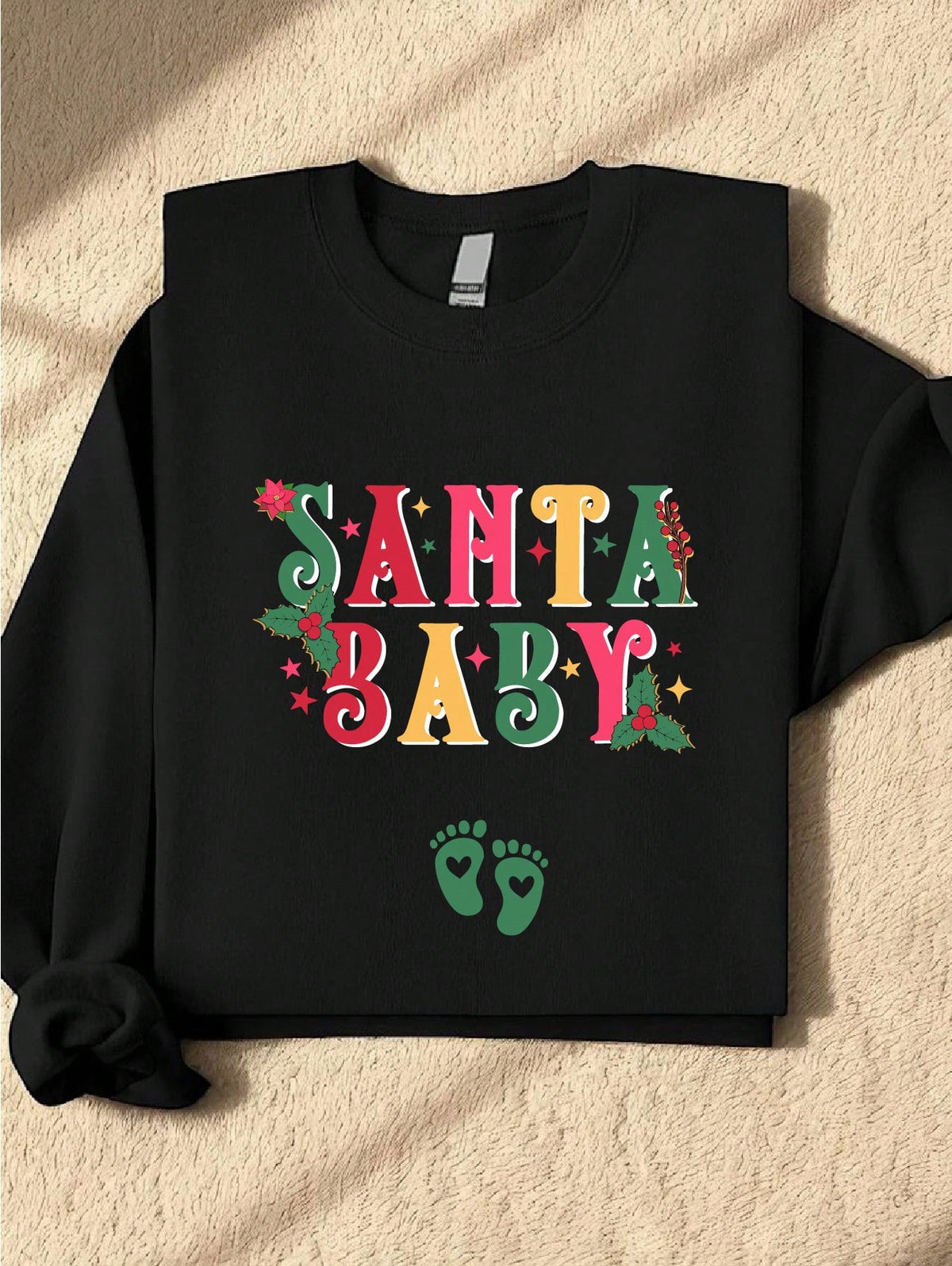 Christmas Pregnancy Announcement Sweatshirt