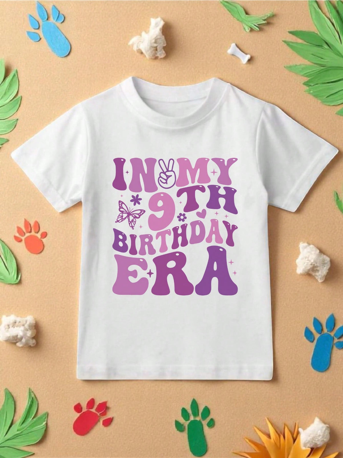 In My 9th Birthday Era Kids T-Shirt