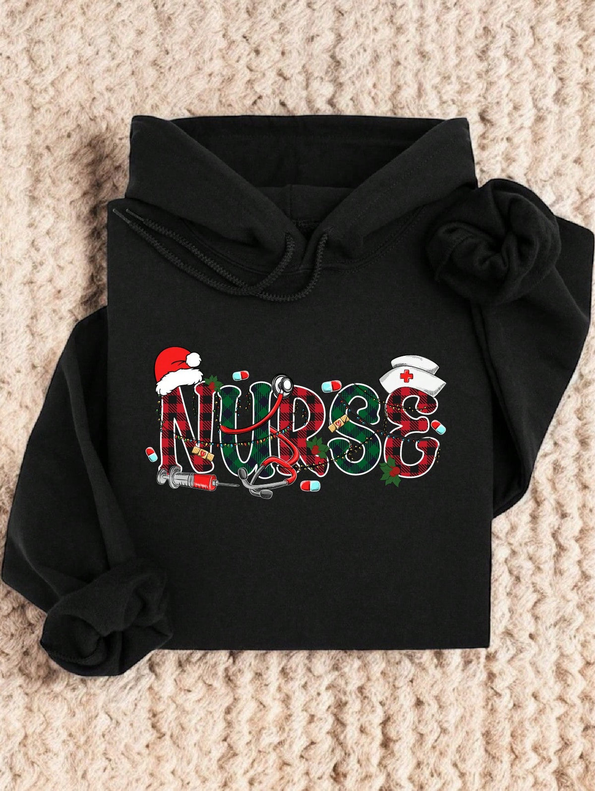 Christmas Nurse Hoodie