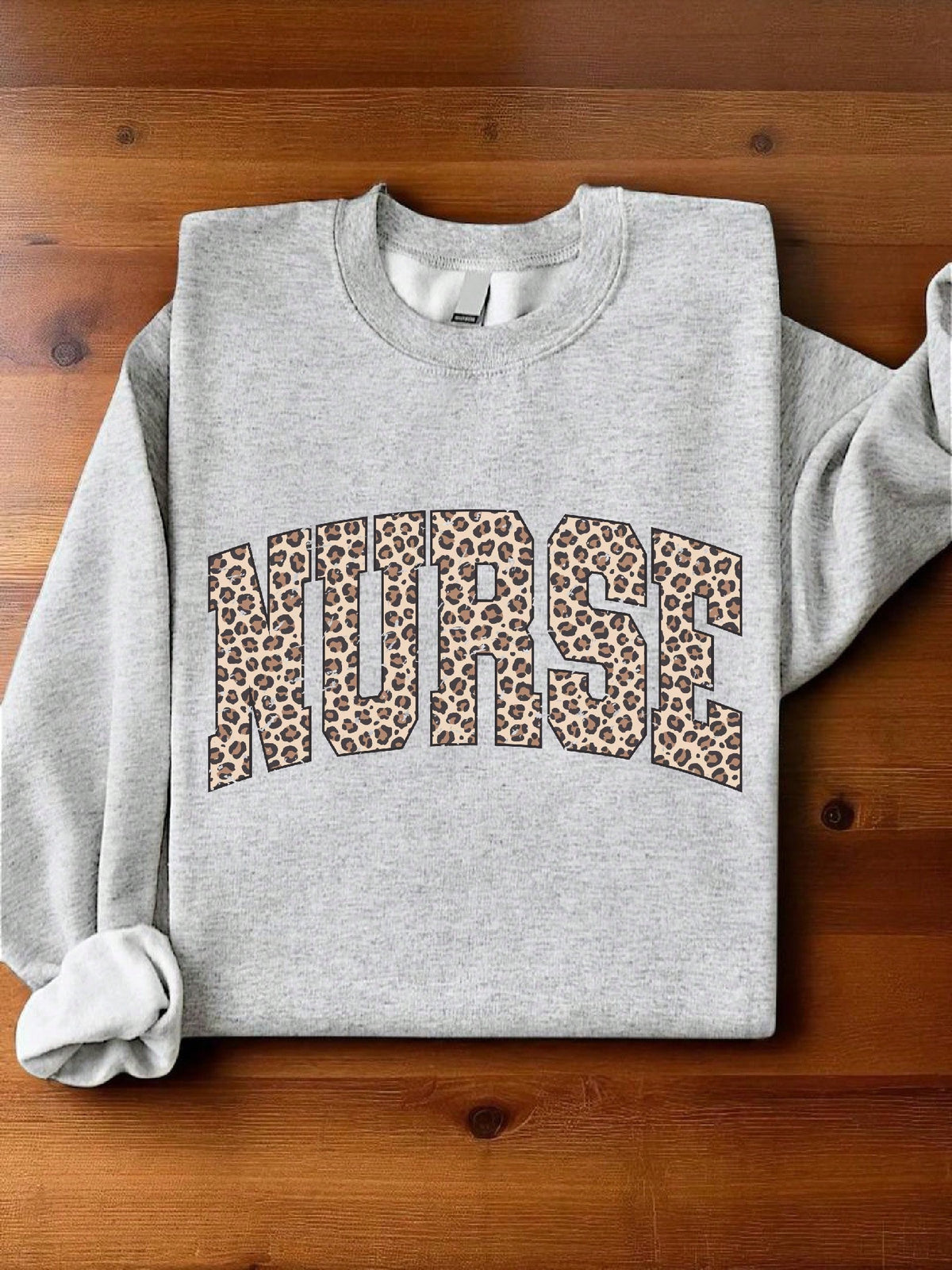 Nurse Leopard Sweatshirt