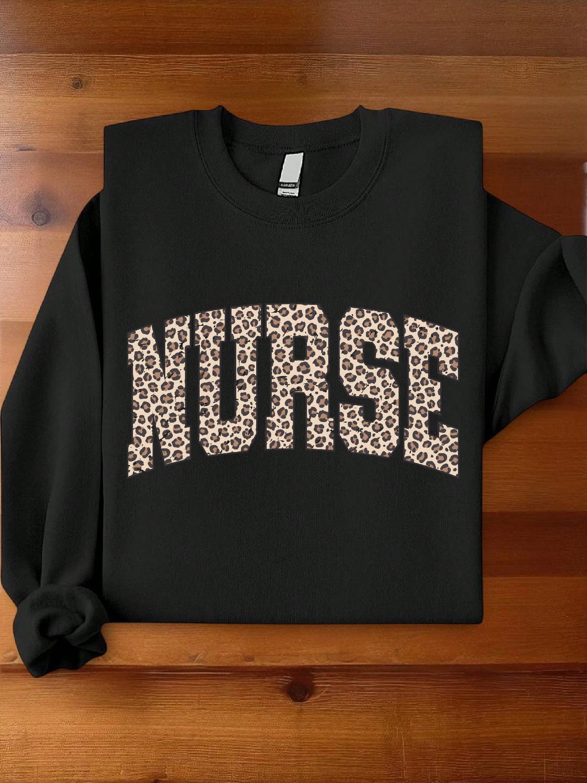Nurse Leopard Sweatshirt