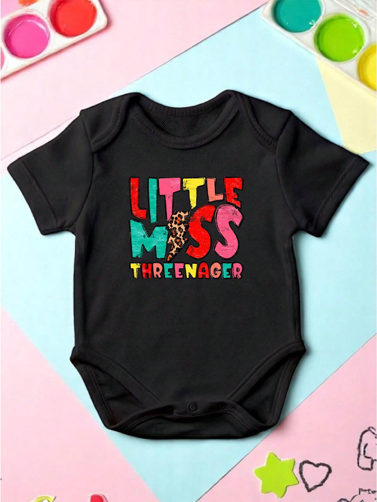 Little Miss Threenager Bodysuit