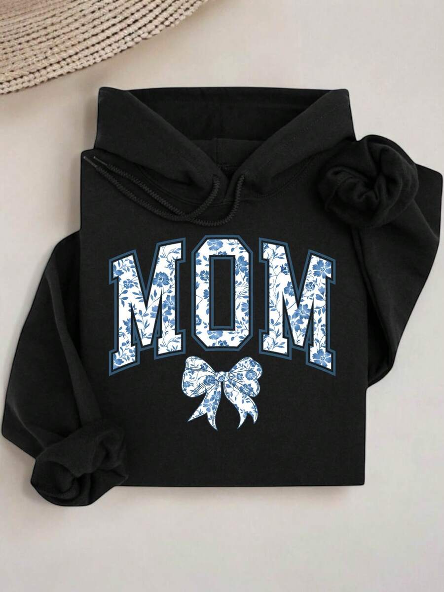 Mom Coquette Bow Hoodie