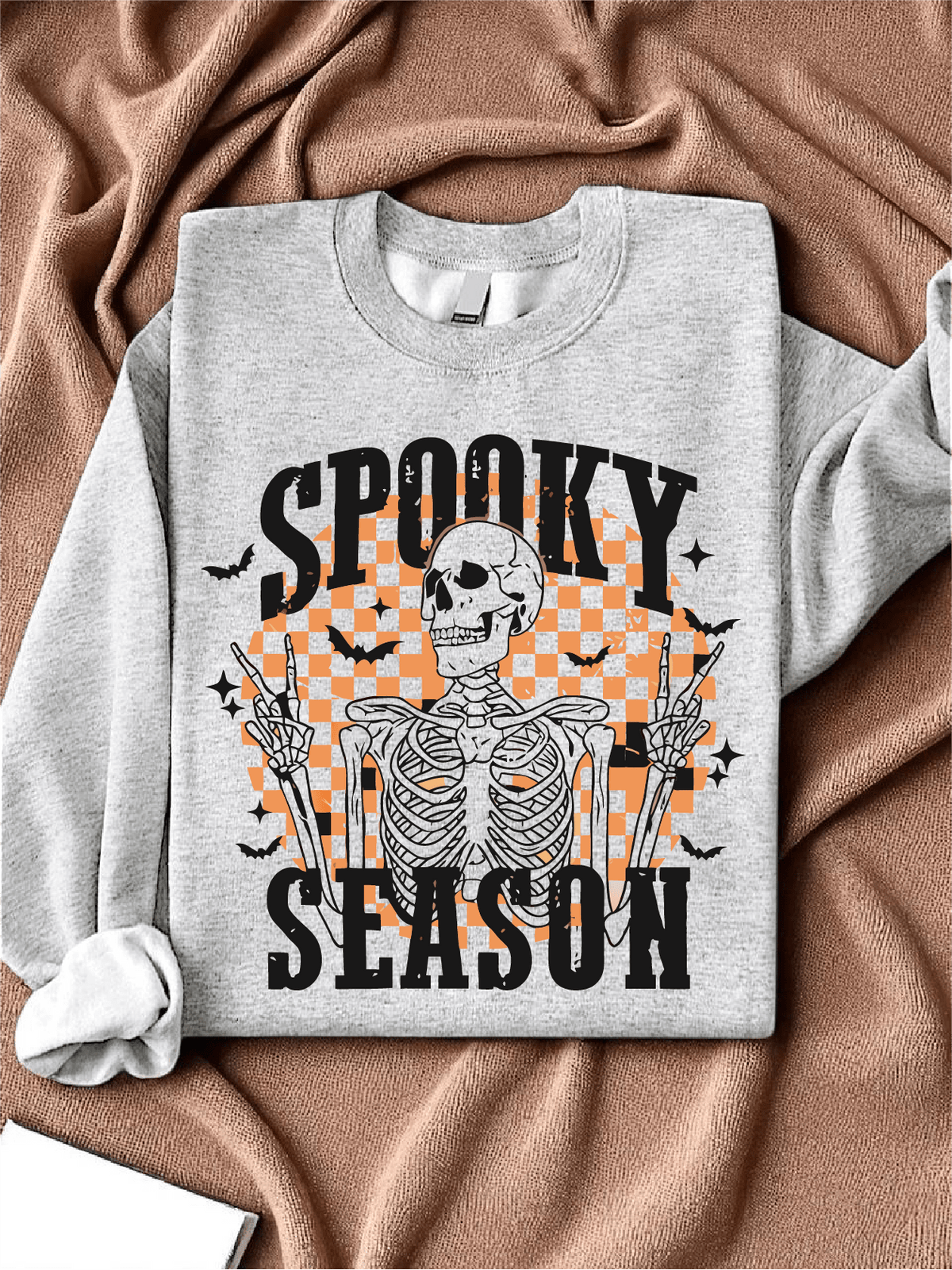 Vintage Halloween Skeleton Sweatshirt