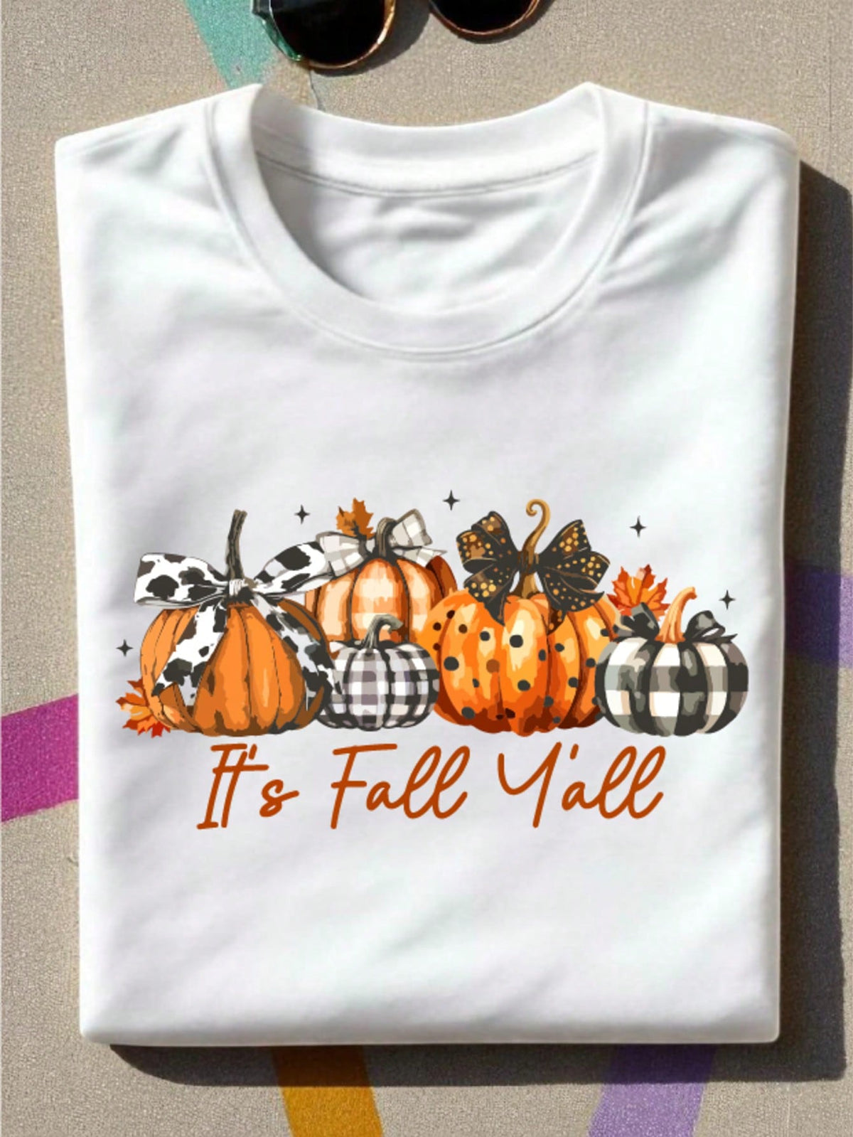 It's Fall Y'all Pumpkin T-Shirt