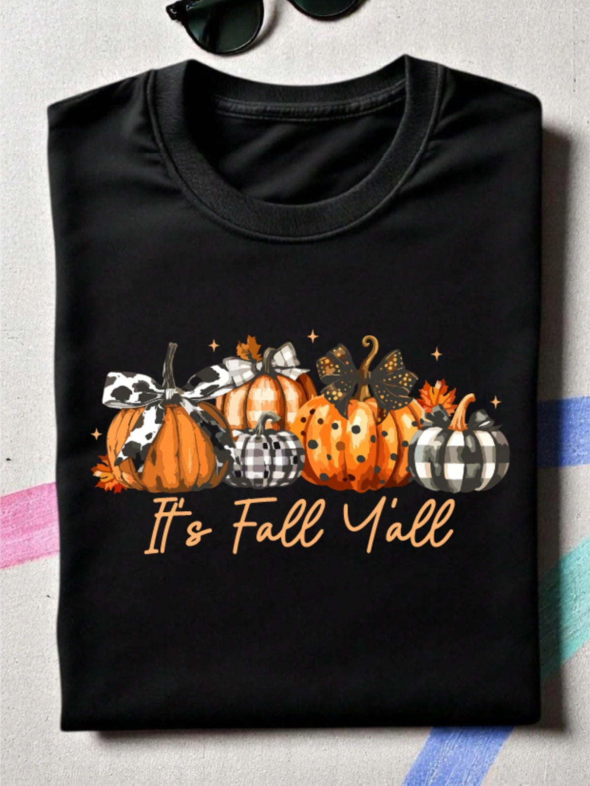 It's Fall Y'all Pumpkin T-Shirt