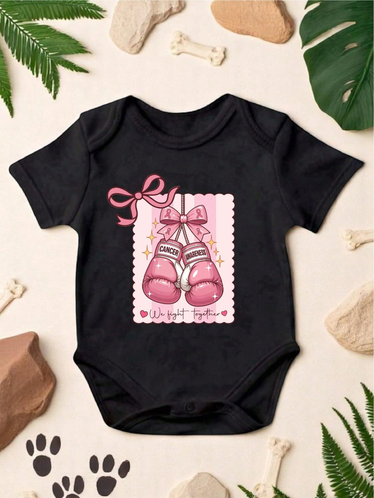 We Fight Together Kids Bodysuit
