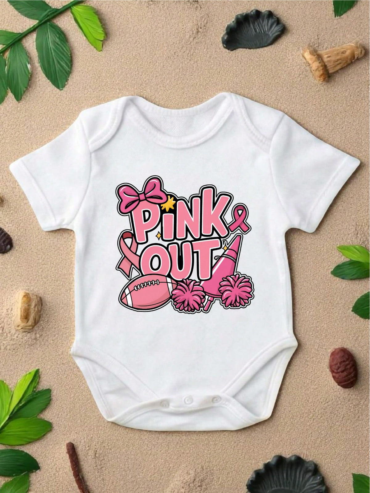 Pink Out Kids Bodysuit
