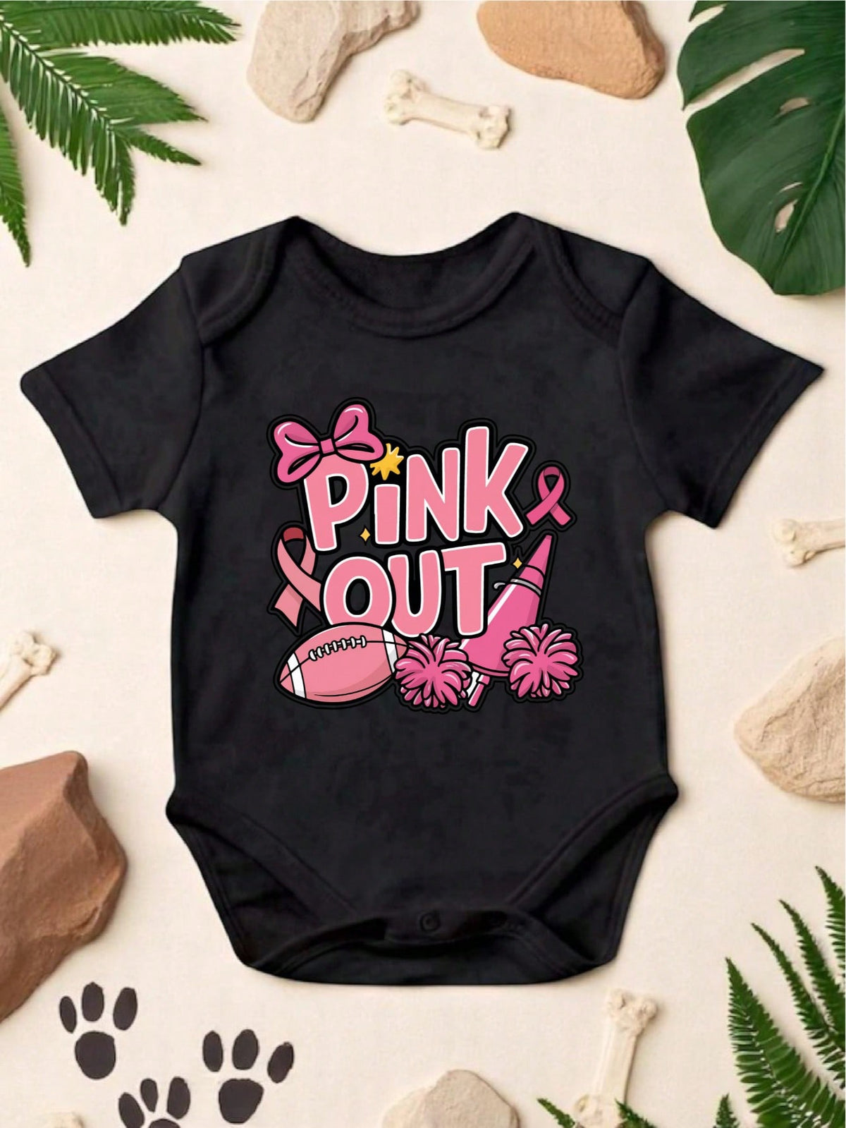 Pink Out Kids Bodysuit