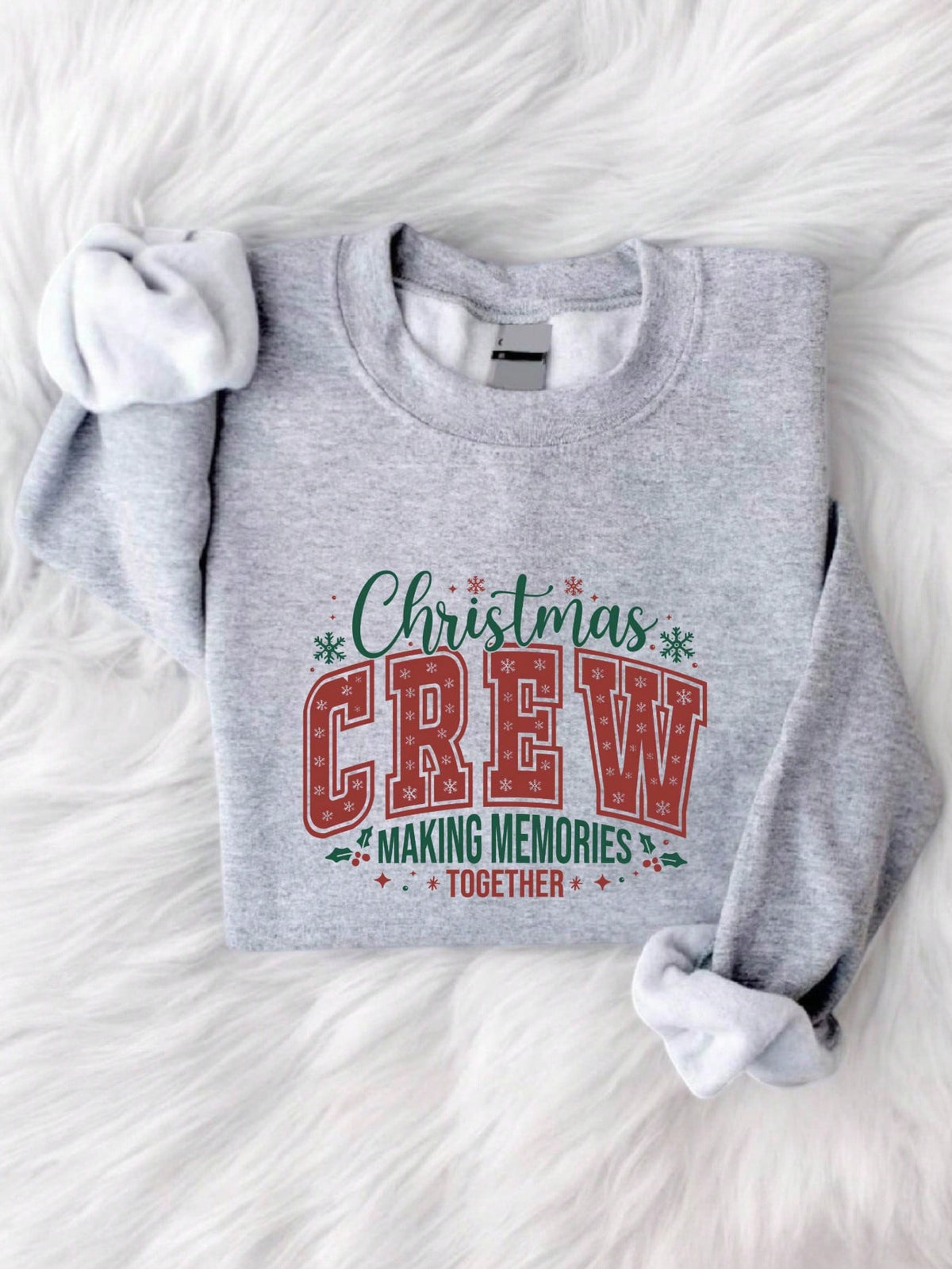 Christmas Crew Making Memories Together Sweatshirt