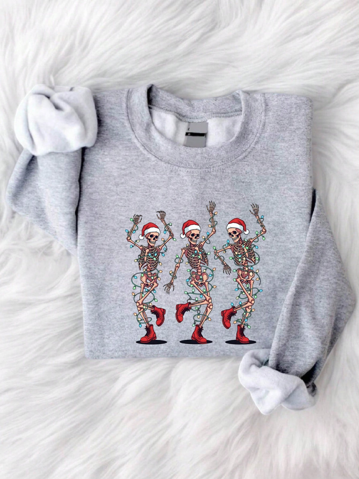 Dancing Skeletons Christmas Sweatshirt