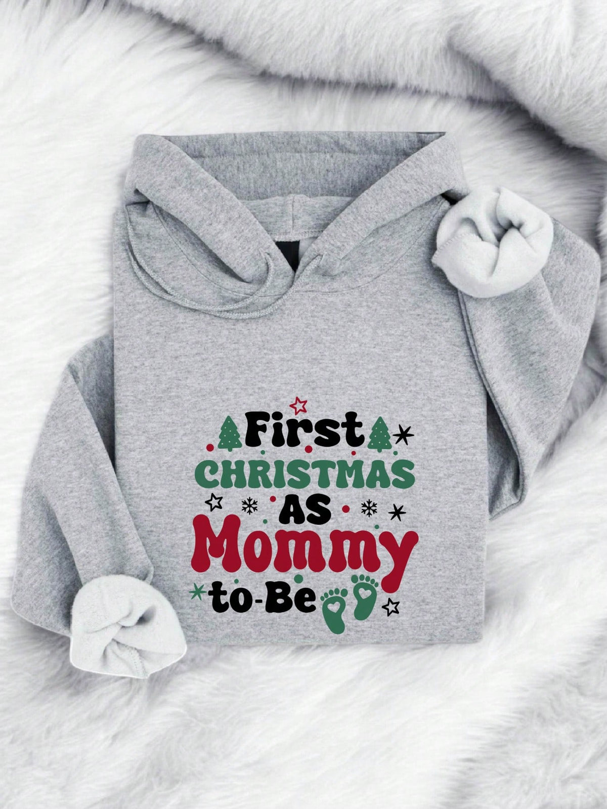 First Christmas As Mommy To Be Unisex Hoodie