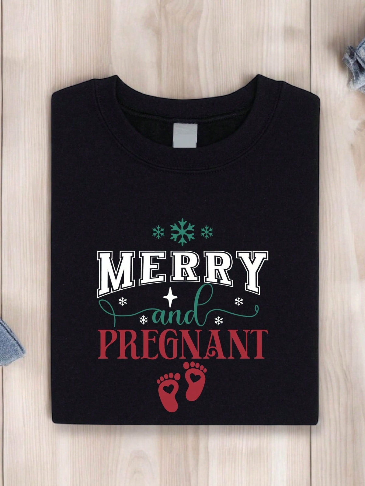 Merry And Pregnant T-Shirt