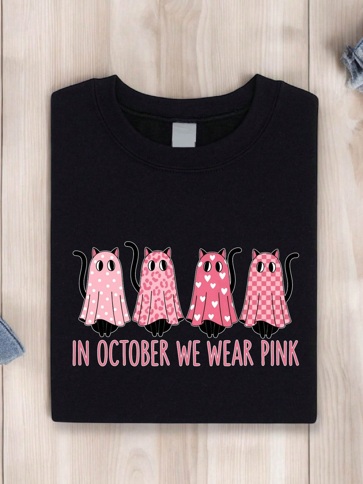 In October We Wear Pink Unisex T-Shirt