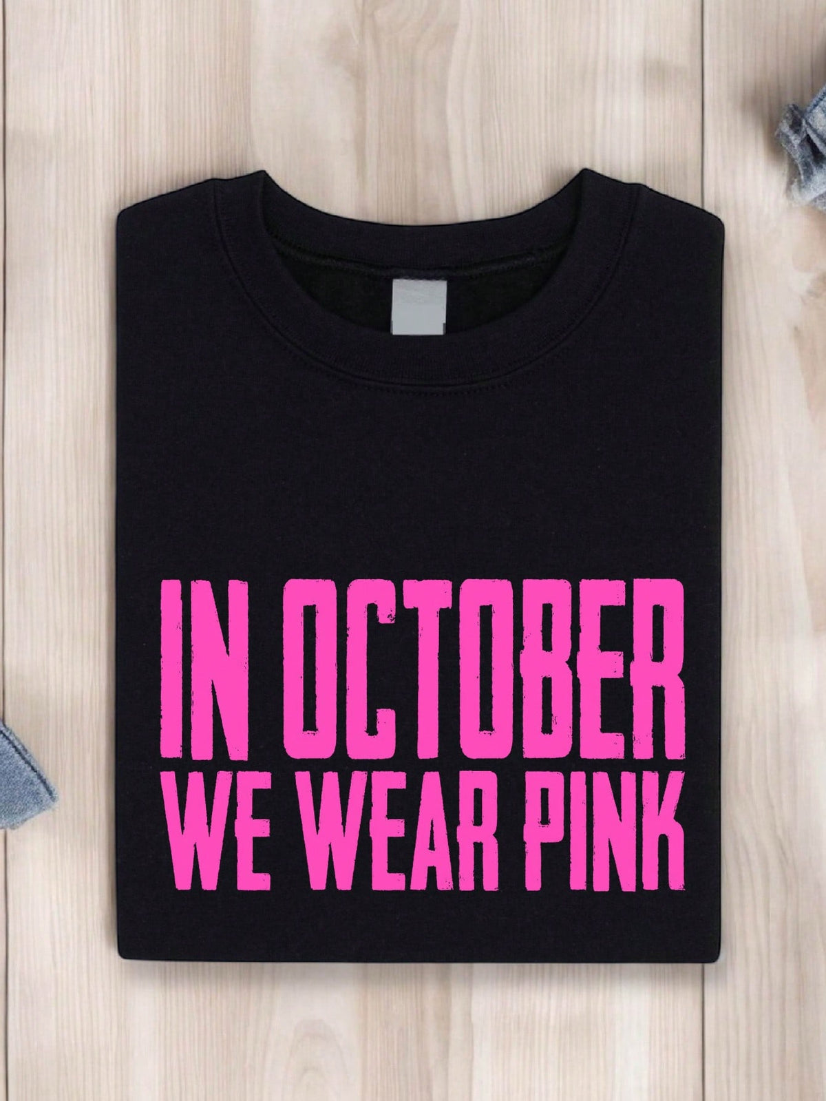In October We Wear Pink Unisex T-Shirt
