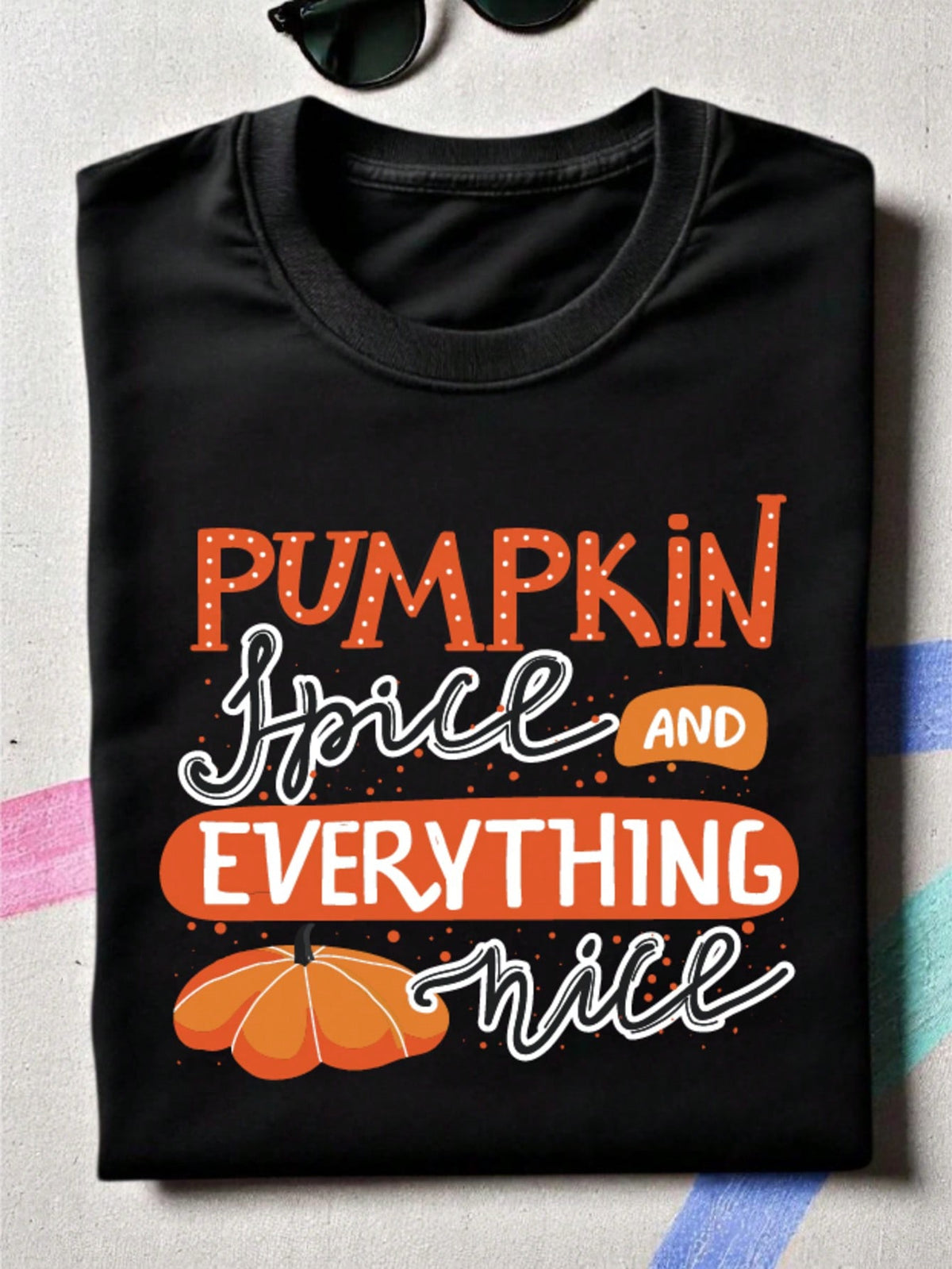 Pumkin Spice Everything Nice Fall T-Shirt