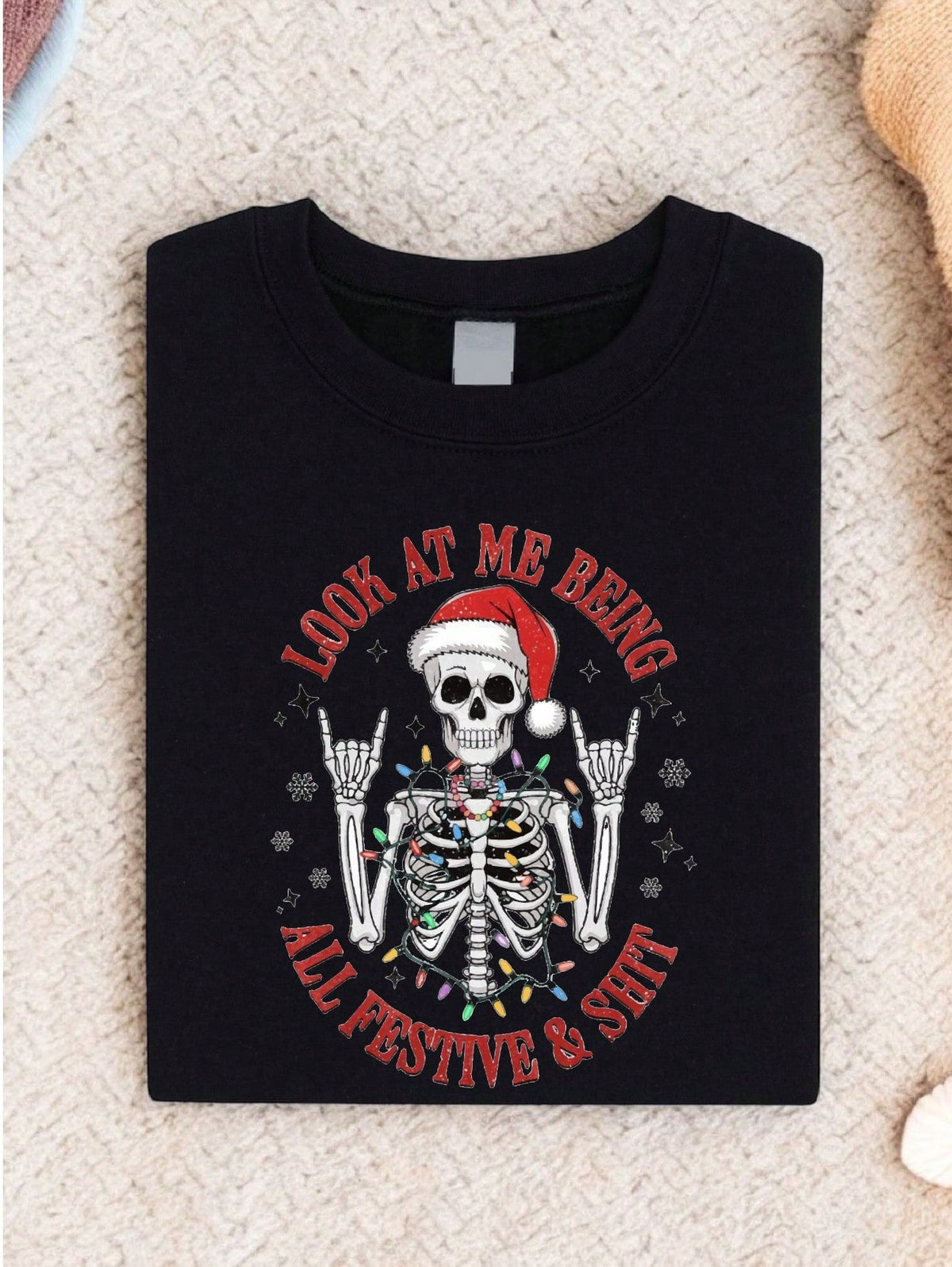 Look At Me Beige All Festive T-Shirt