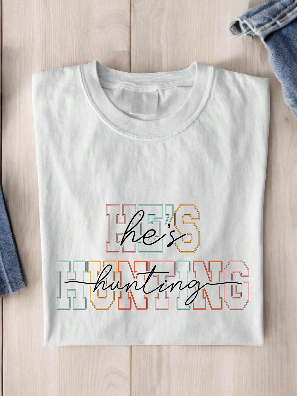 He's Hunting Unisex T-Shirt