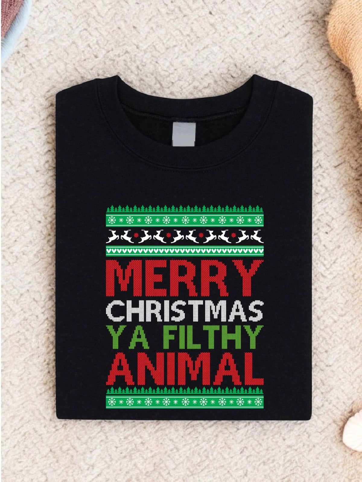 Merry Christmas Ya Filthy Animal T-Shirt