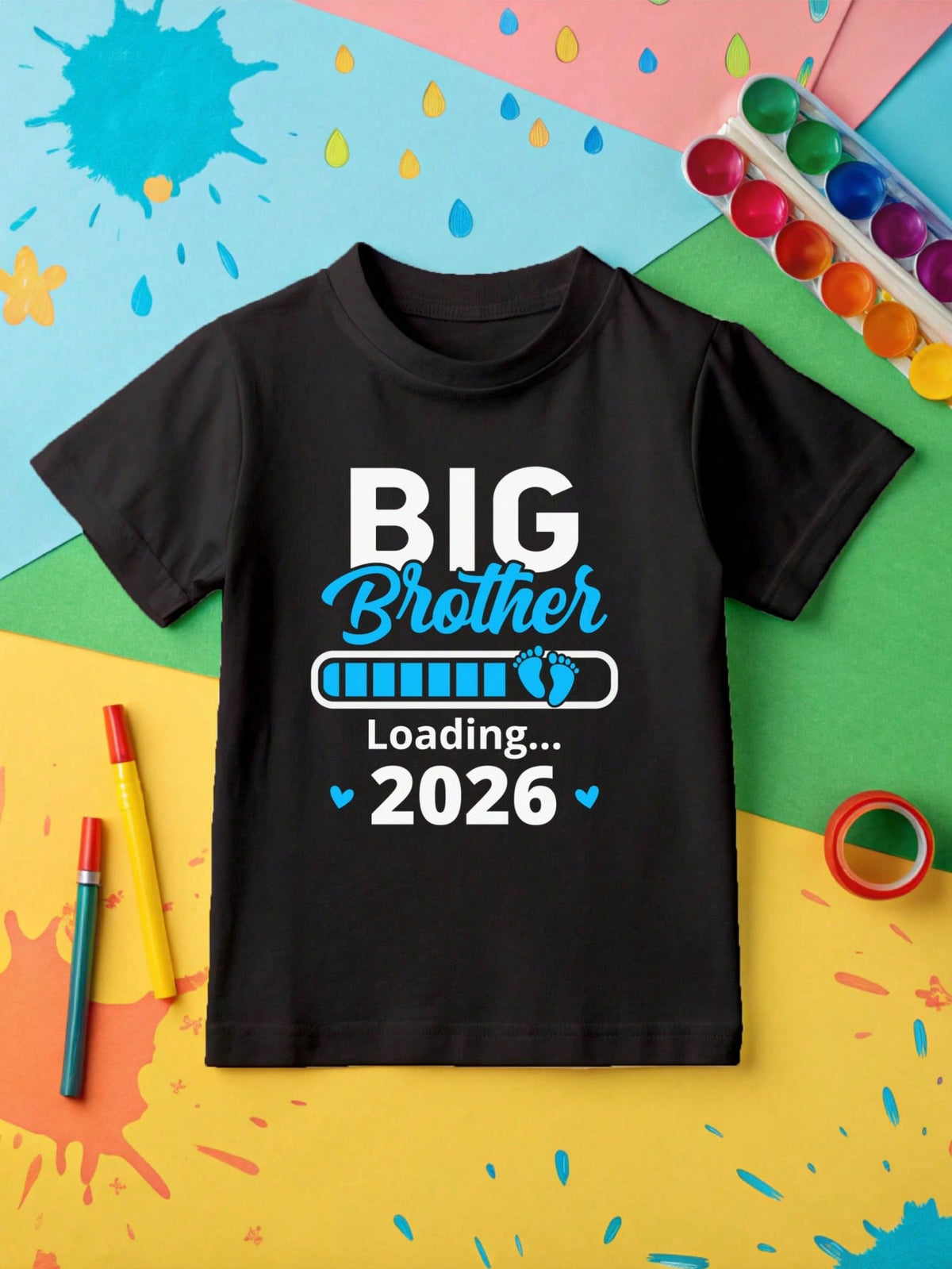 Big Brother Loading 2026 Kids T-Shirt