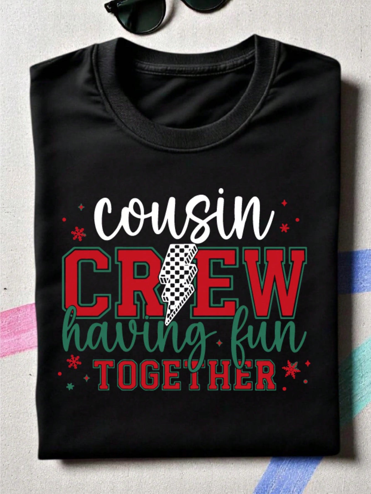 2025 Cousin Crew Christmas T-Shirt