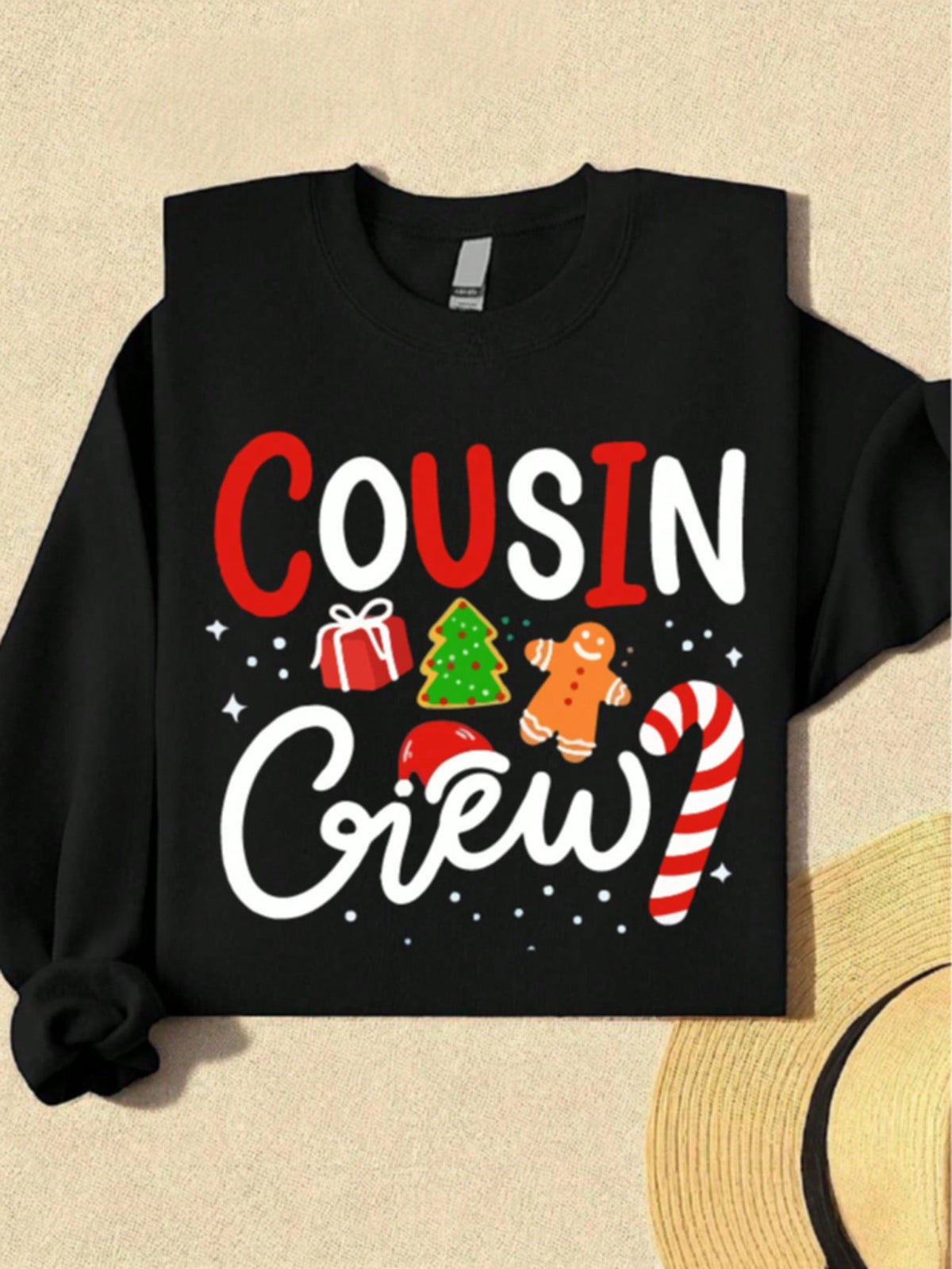 Matching Cousin Crew Christmas Sweatshirt