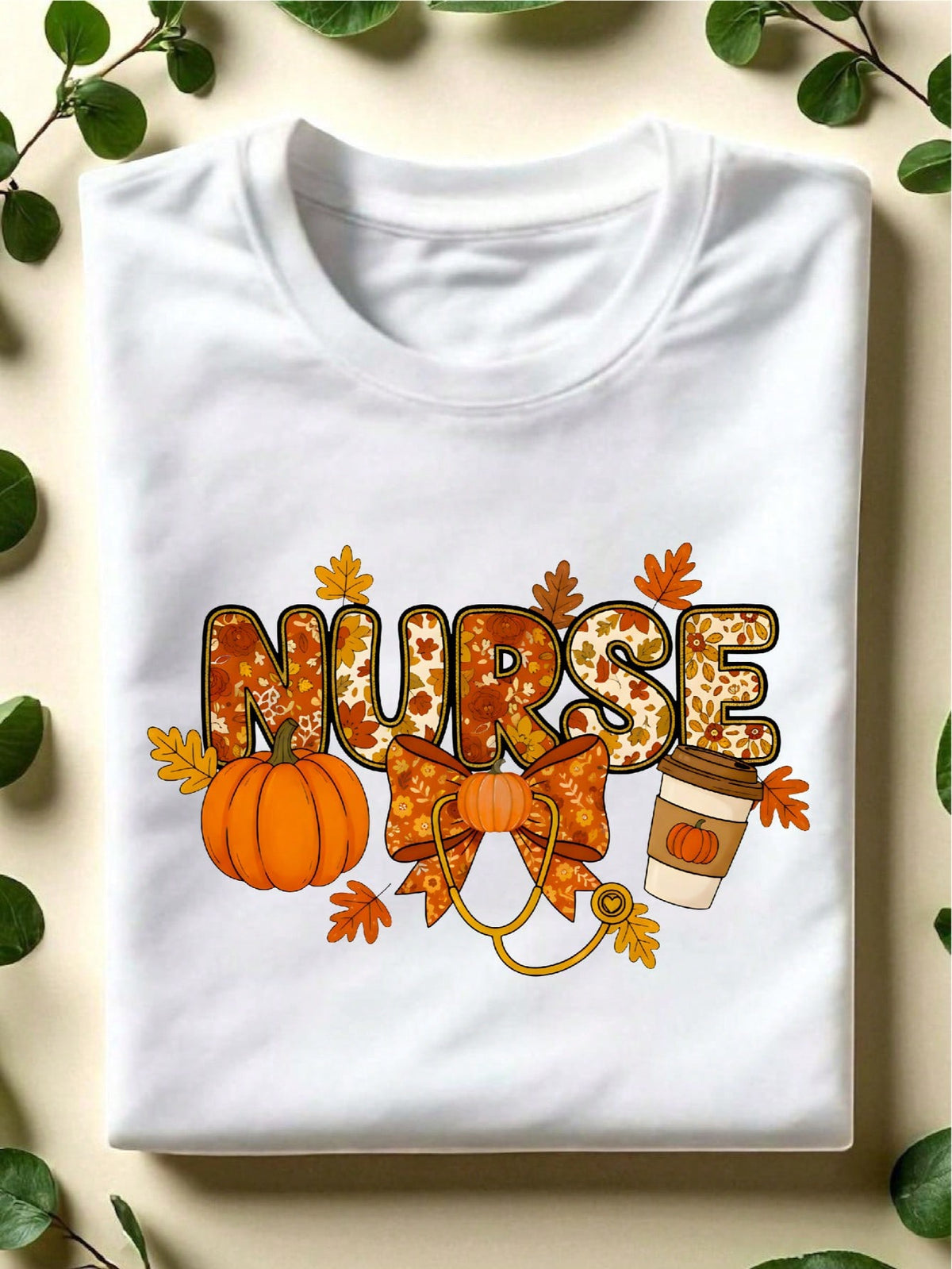 Fall Nurse T-Shirt