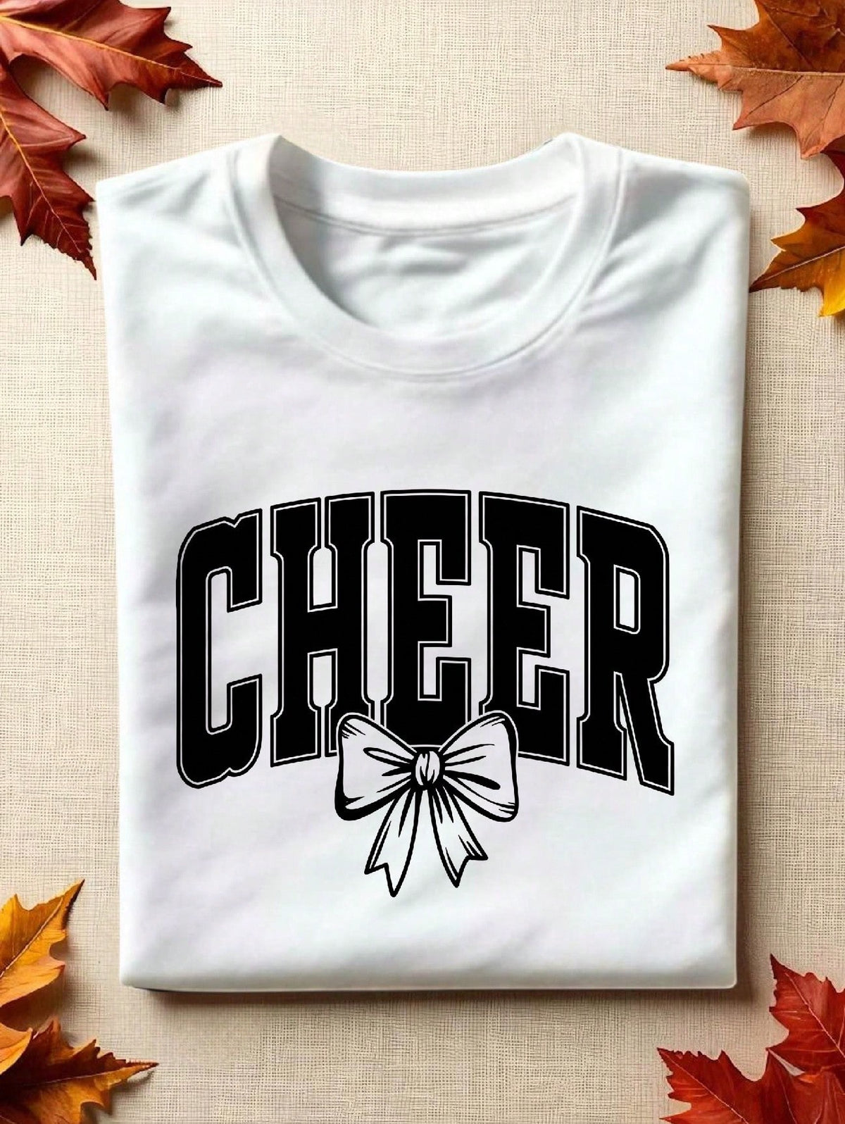 Cheer Coquette Bow T-Shirt