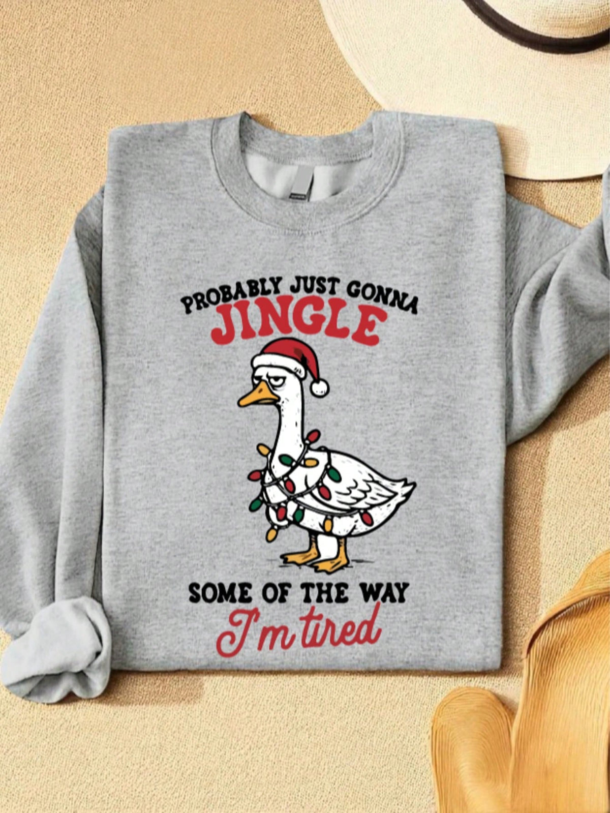 Funny Christmas Goose Sweatshirt