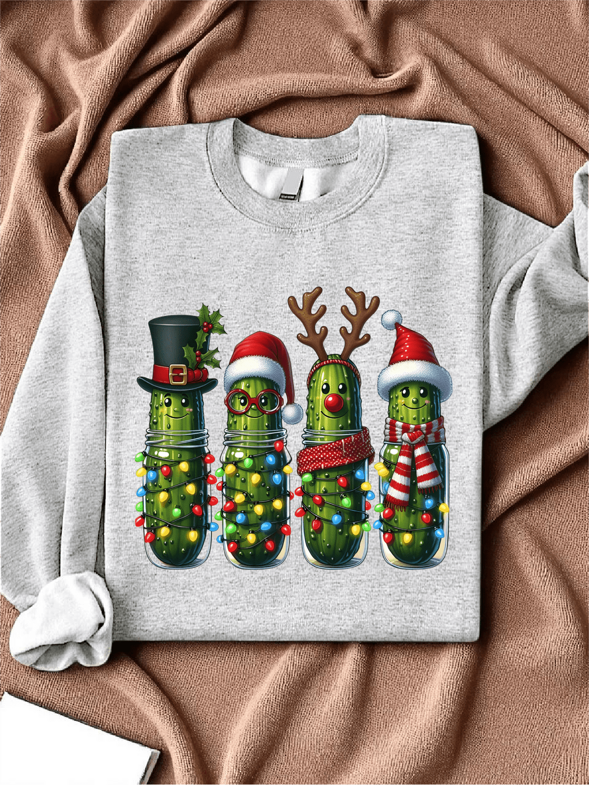 Christmas Pickle Sweatshirt