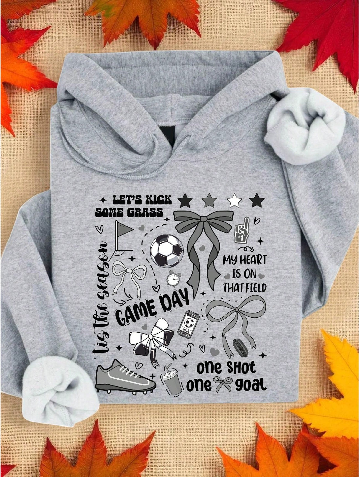 Soccer Coquette Hoodie