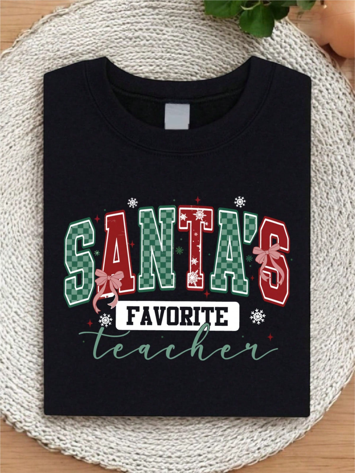Santa Favorite Teachers T-Shirt