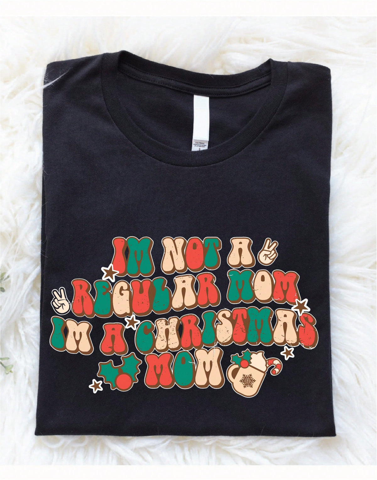 Groovy Christmas Mom T-Shirt