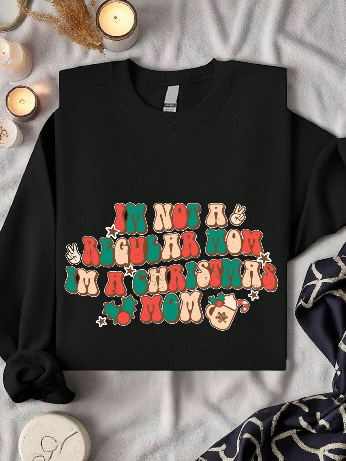 Groovy Christmas Mom Sweatshirt