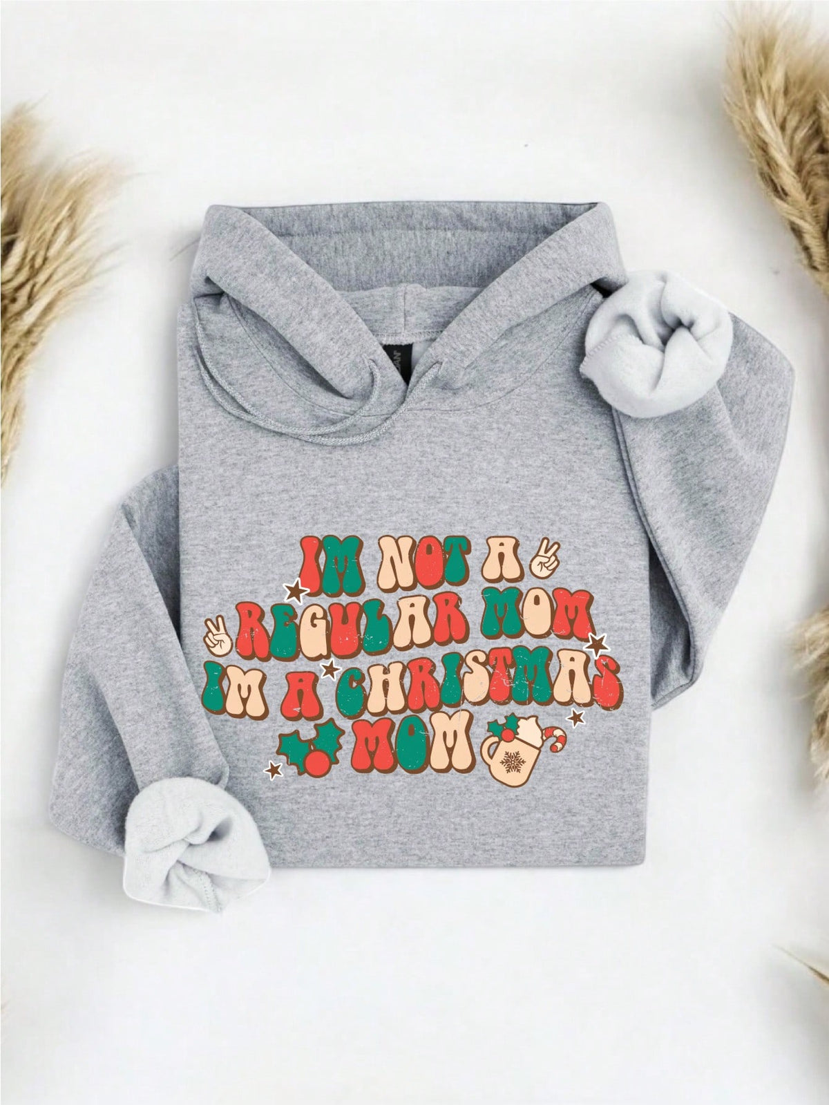 Groovy Christmas Mom Hoodie
