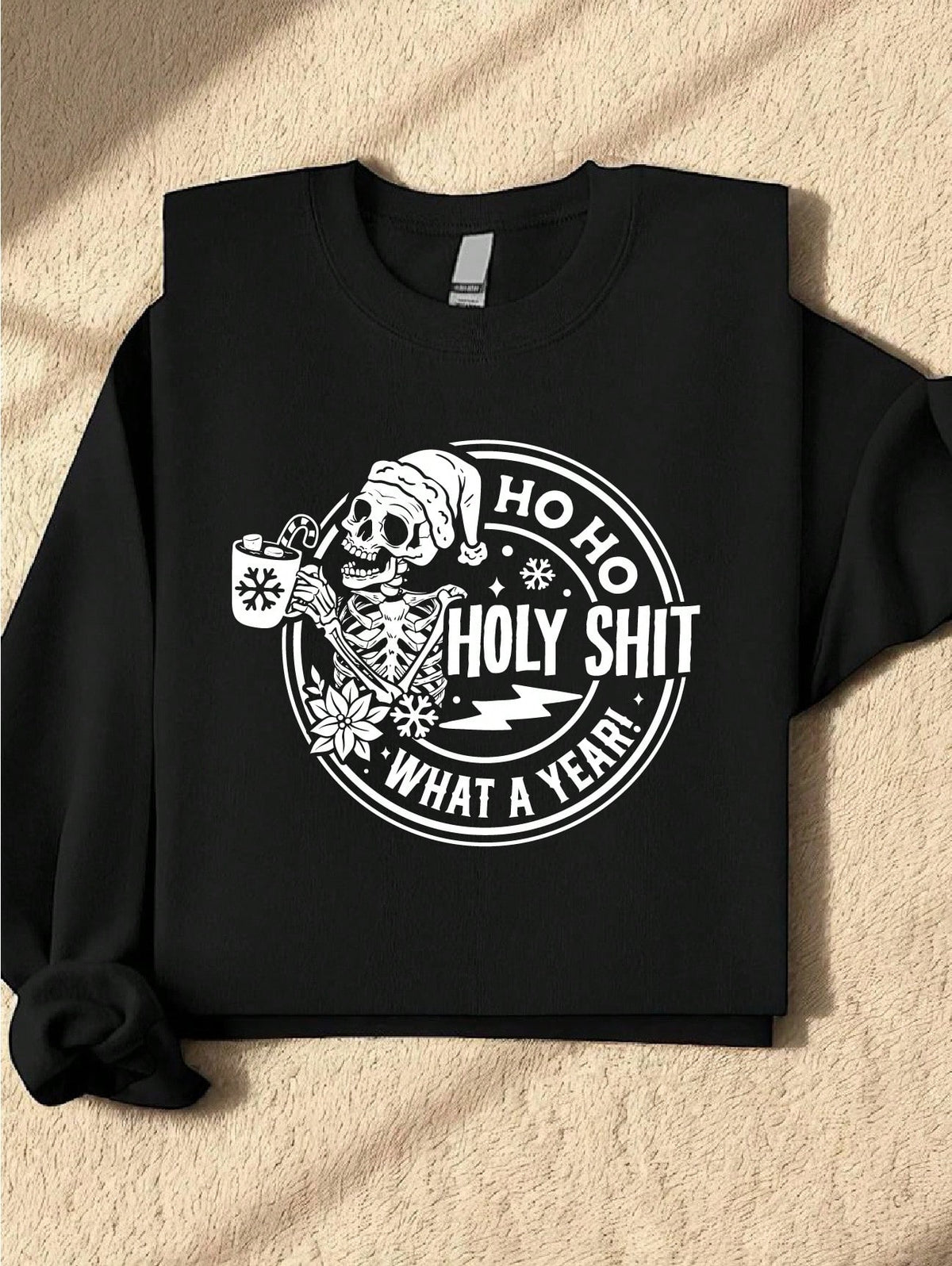 Ho Ho Holy What A Year Christmas Sweatshirt