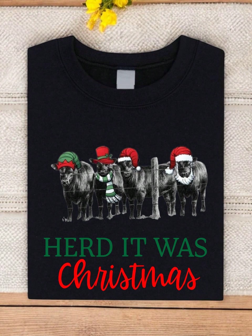 Herd It Was Christmas T-Shirt
