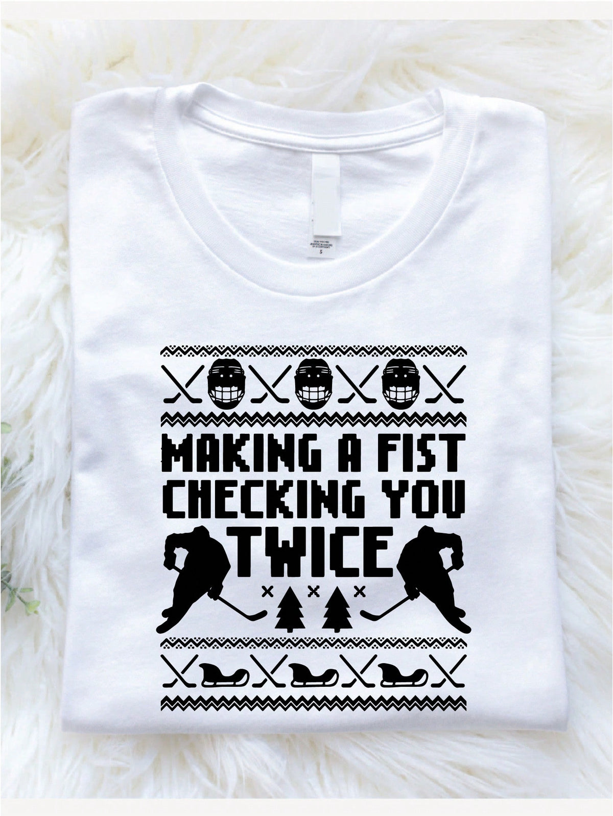 Christmas Hockey T-Shirt