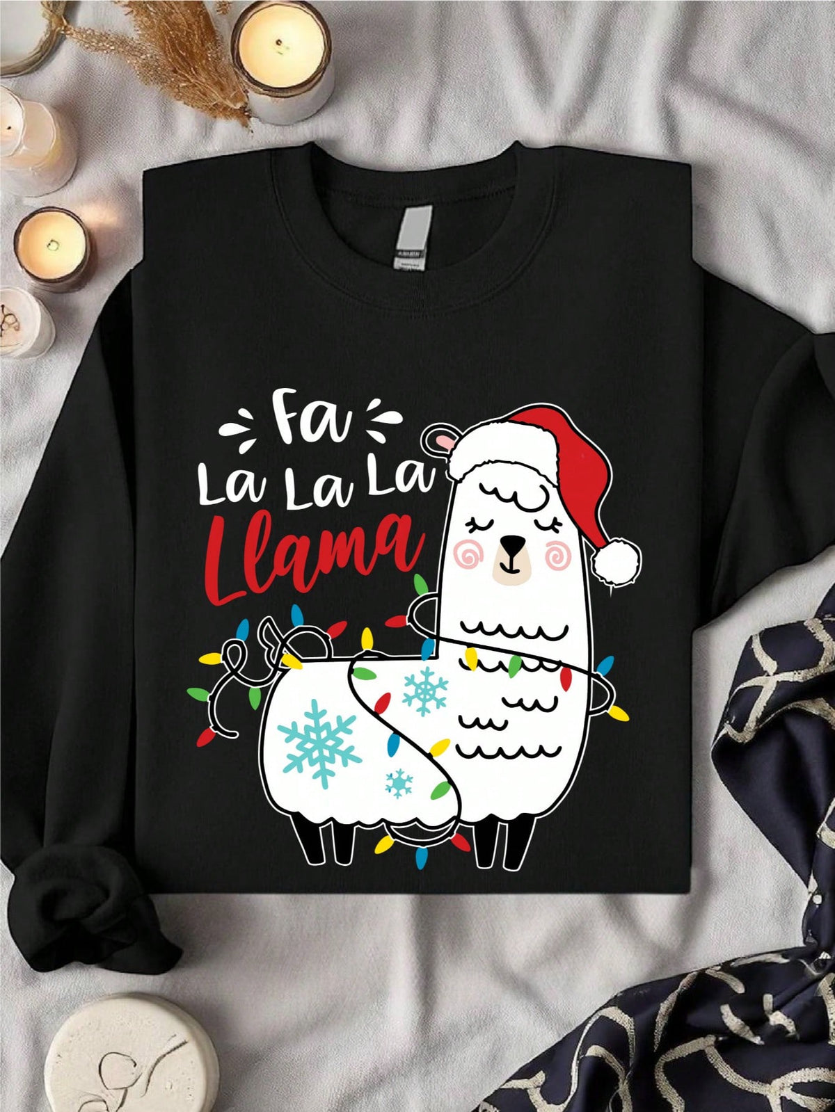 Fa La La La Llama Christmas Sweatshirt