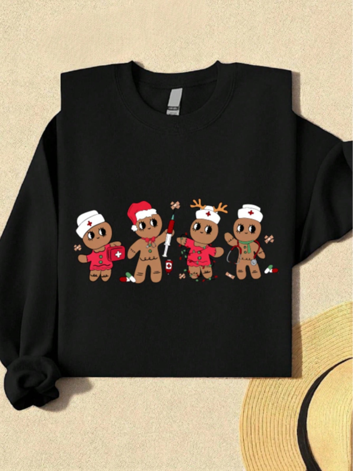 Christmas Nurse Gingerbread Sweatshirt