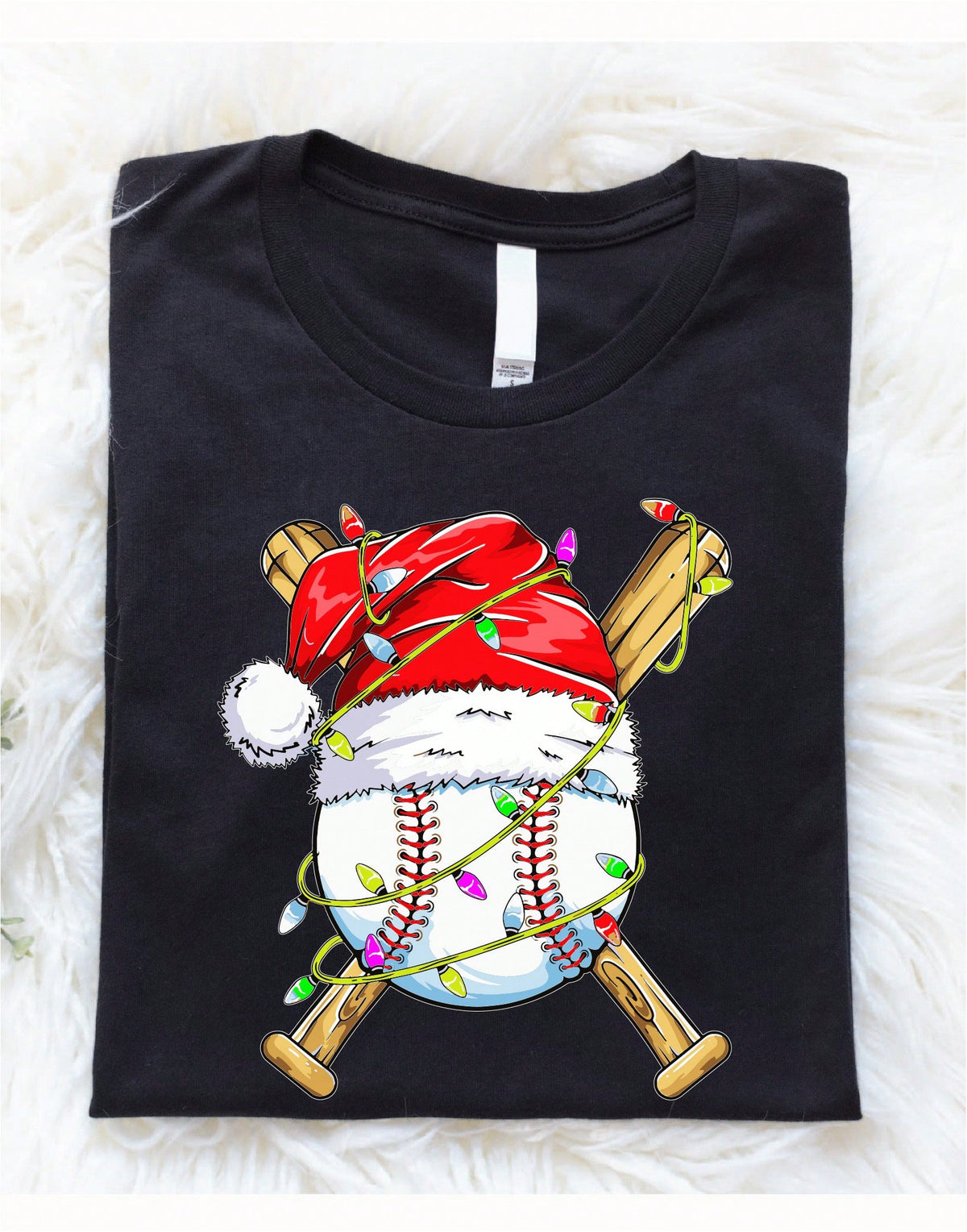 Baseball Christmas T-Shirt