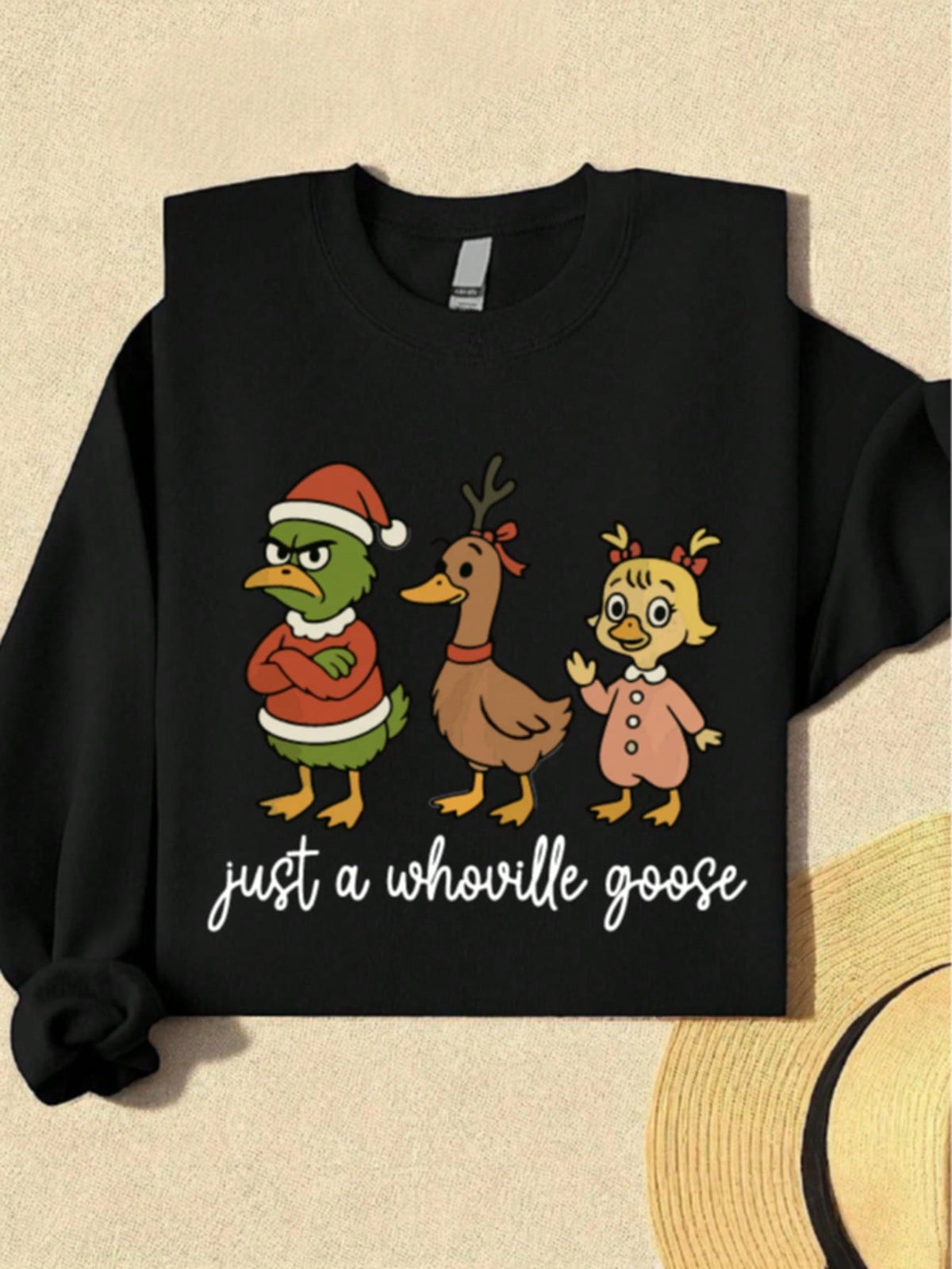 Funny Christmas Goose Sweatshirt
